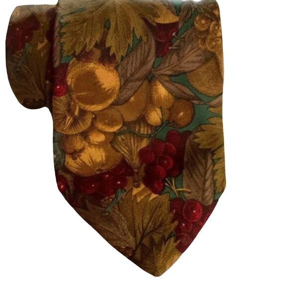 Brooks Brothers Brown 100% Silk Neck Tie - Picture 6 of 6